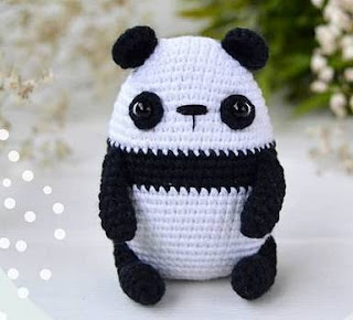 PATRON GRATIS OSO PANDA AMIGURUMI 44819