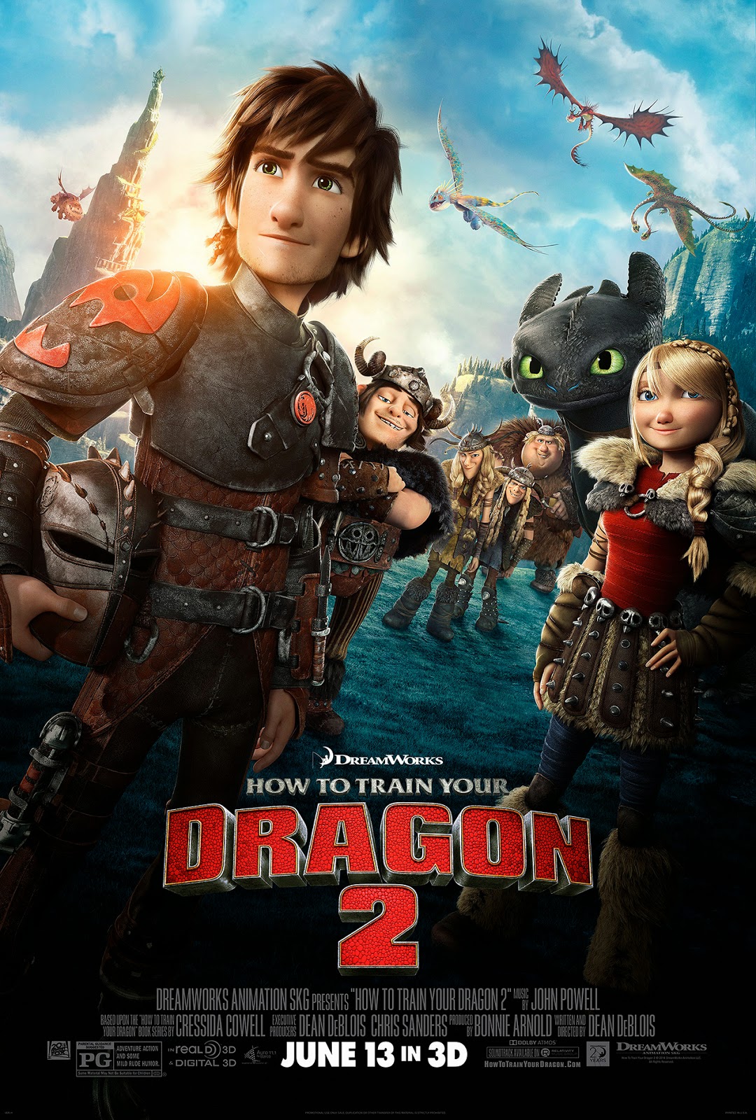 xem phim Bí Kíp Luyện Rồng 2 - How to Train Your Dragon 2 full hd vietsub online poster