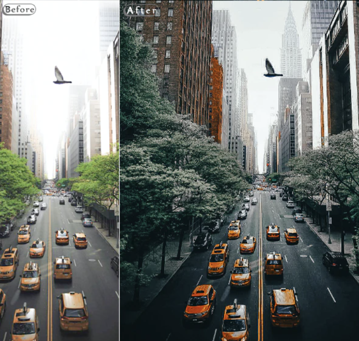 Streetographie - Cinematic Lightroom Presets (XMP, DNG)
