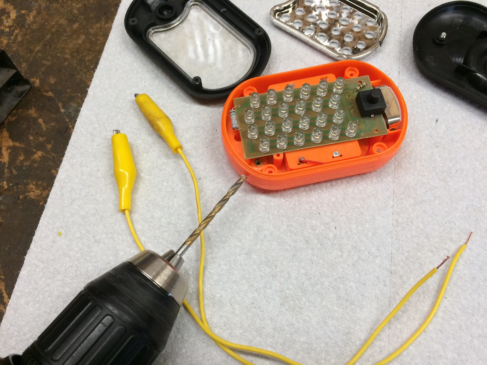 Building a basic CT90 static timing light from a free Harbor Freight