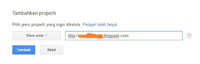 Cara Submit Blog Untuk Google Site Verification