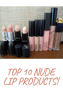TOP 10 NUDE LIP PRODUCTS!