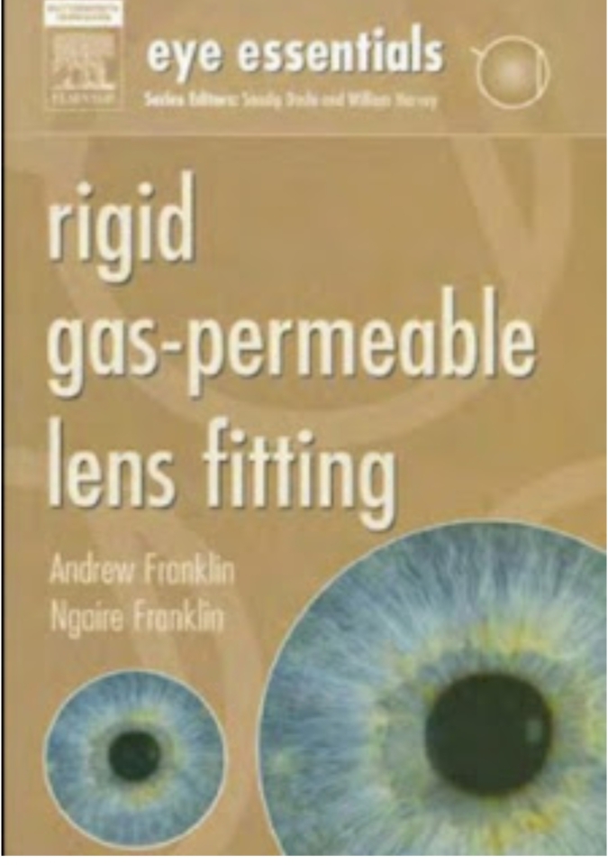 RIGID GAS PERMEABLE CONTACT LENS FITTING