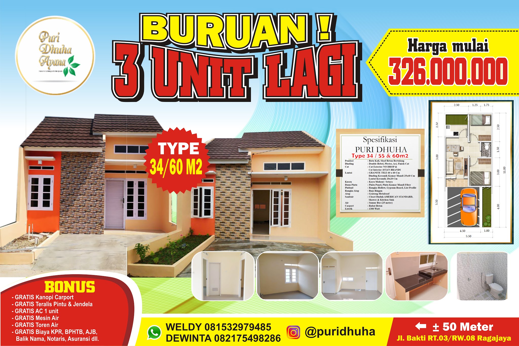 Download Contoh Brosur Perumahan.cdr - KARYAKU