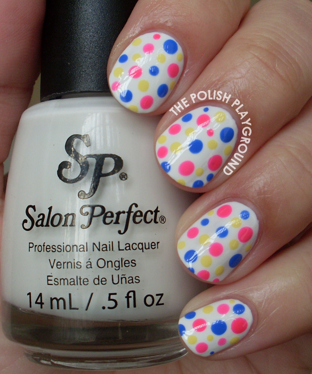 The Polish Playground: Simple and Colorful Polka Dots