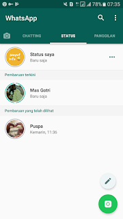 Cara Membuat Status Tulisan Unik Dan Keren Dengan Background Di Whatsapp