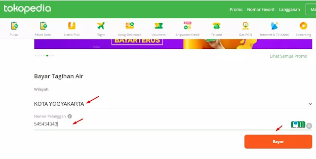 Cek Tagihan PDAM Jogja