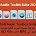 GiliSoft Audio Toolbox Suite 7-6 9 برامج صوتية مسجل صوت قاطع موصل محول فيديو إلى MP3 محرر بطاقة ID3 GiliSoft Audio Toolbox Suite 7-6 9 برامج صوتية مسجل صوت قاطع موصل محول فيديو إلى MP3 محرر بطاقة ID3