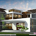 4040 sq-ft modern contemporary 5 bedroom home