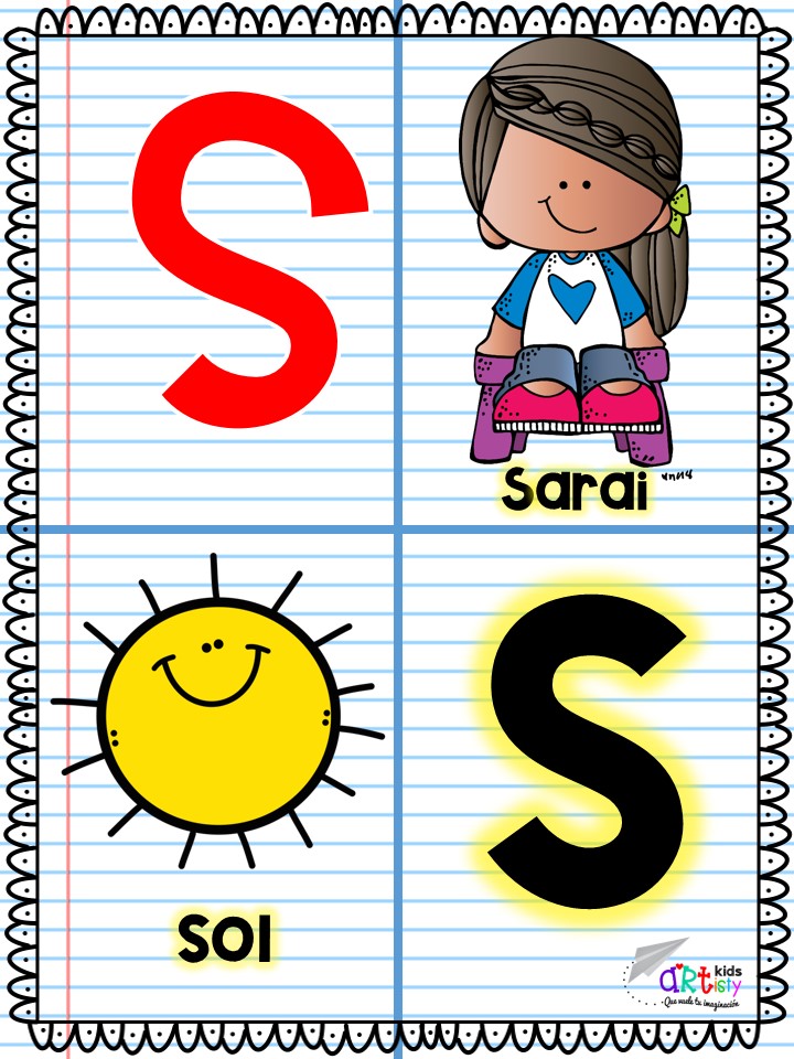 Abecedario Ilustrado | Mundo de Rukkia