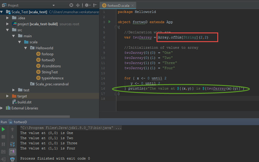 Share my learning's: 6)Scala programming constructs: for,while and do ...