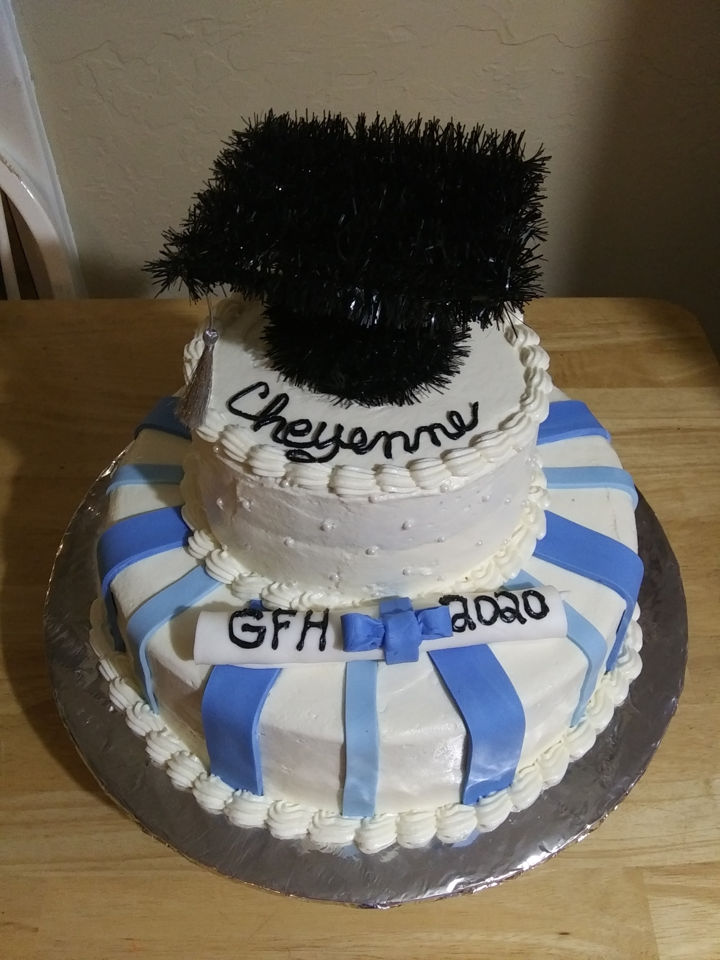 CAKES BY BRENDA (Great Falls, Montana) Grad cake GFH 52020