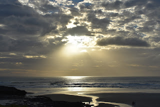 Sunset at Murwai Beach