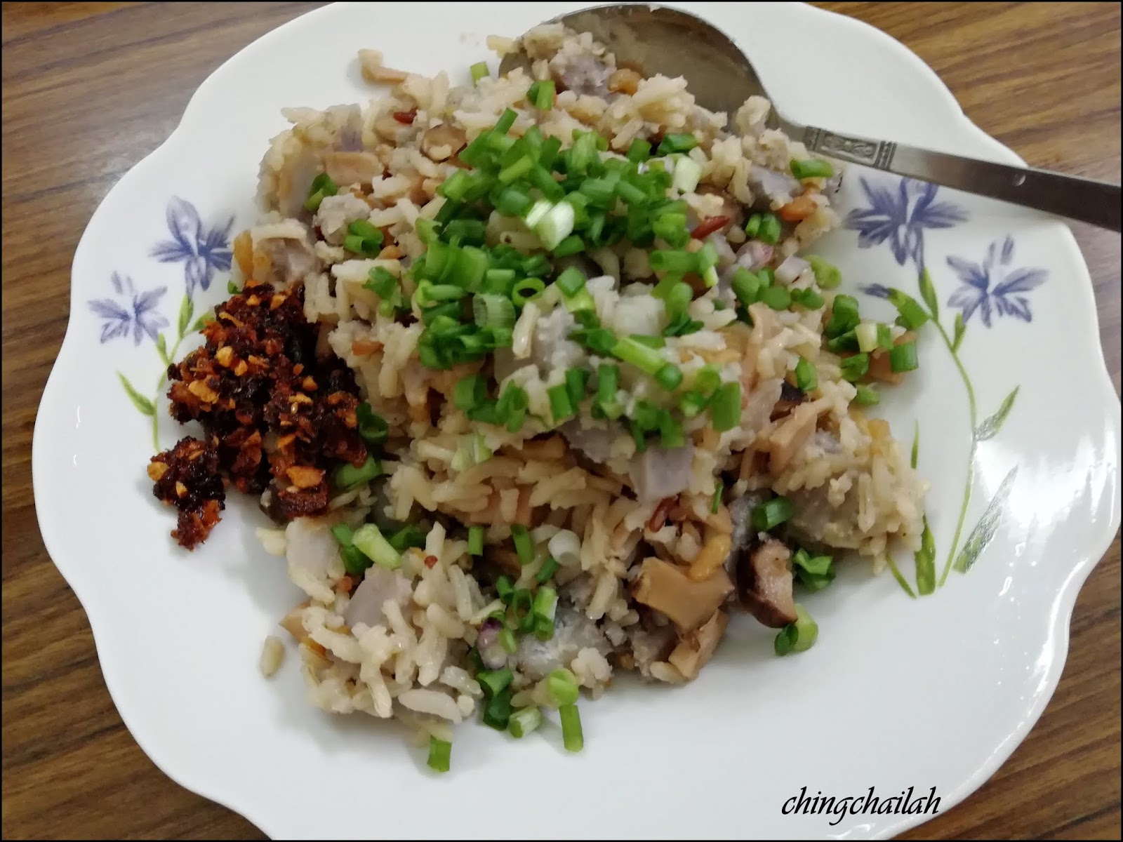 Simple Living In Nancy Home Cooked Yam Rice For Dinner