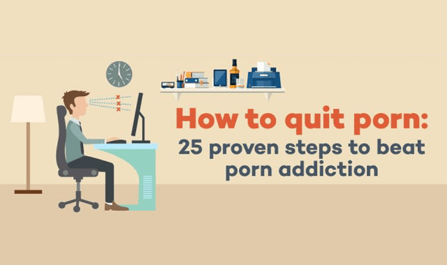 How To Quit Porn – 25 Proven Steps To Beat Porn #Infographic - Visualistan