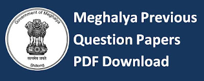 Meghalaya Previous Papers