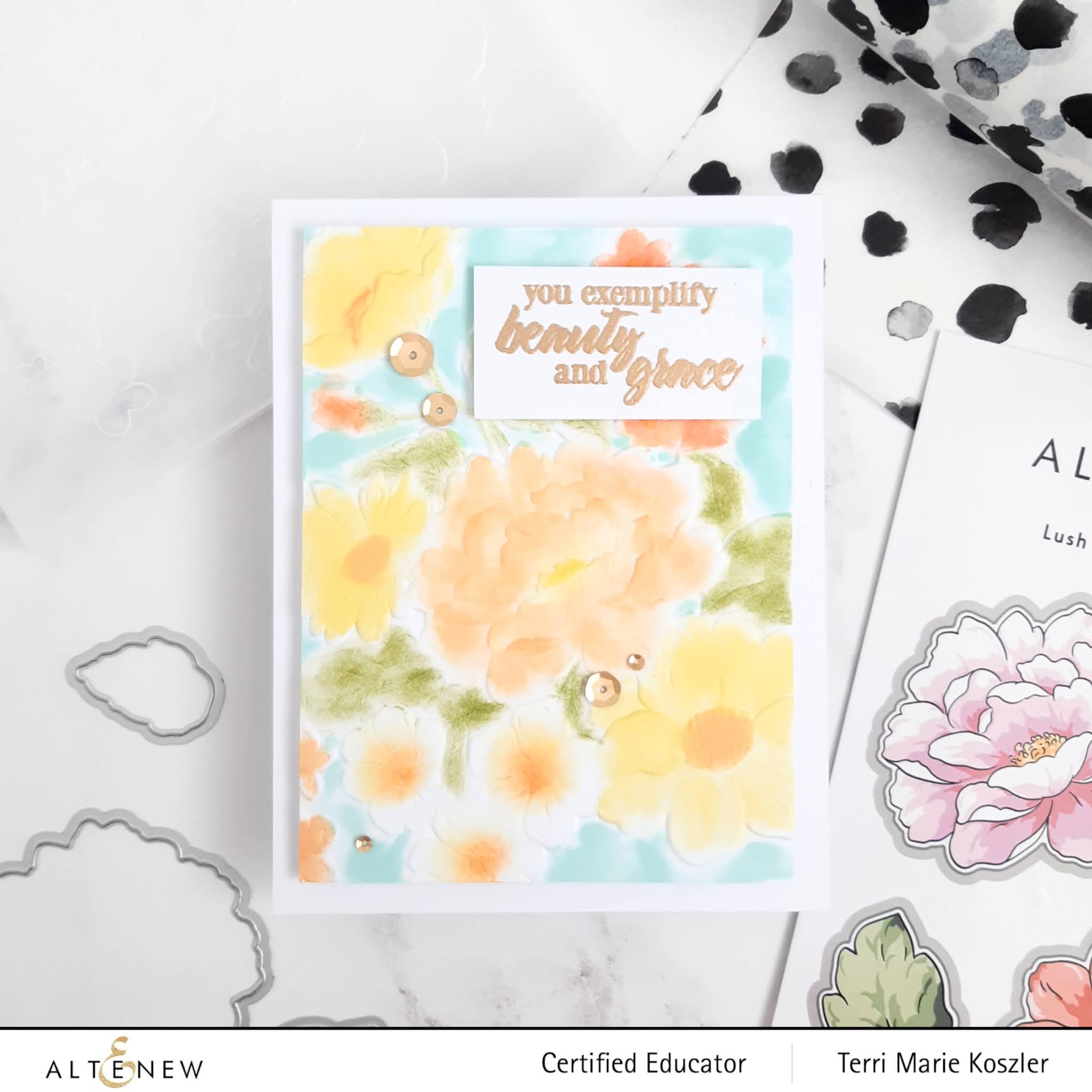Altenew Craft Your Life Project Kit - Lush Garden Stamp Set
