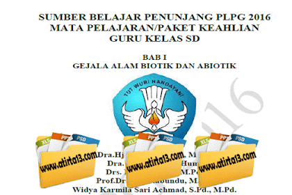 Materi Sumber Berguru Penunjang Plpg 2016 Guru Kelas Sd Mapel Ipa