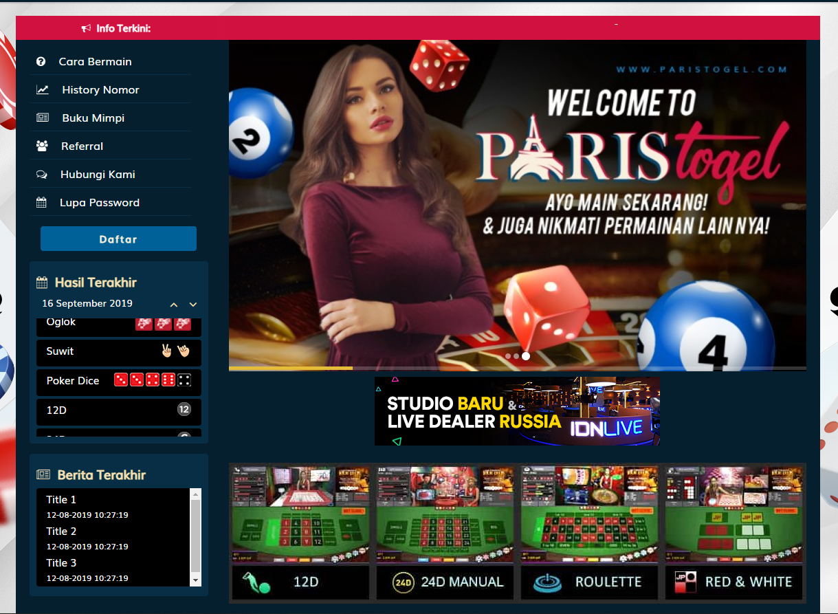 Rahasia menang bermain togel online dua angka dengan mudah ~ ParisTogel