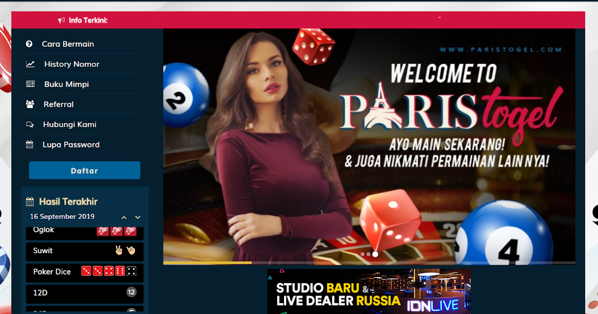 Rahasia menang bermain togel online dua angka dengan mudah ~ ParisTogel