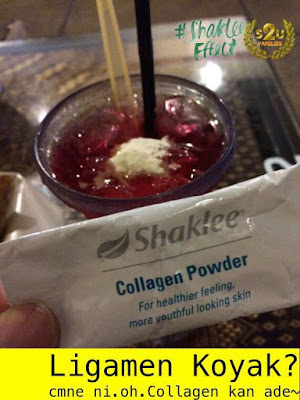 Testimoni Shaklee Collagen Powder: Ligamen Koyak