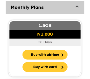 mtn data plan code for 1000 naira