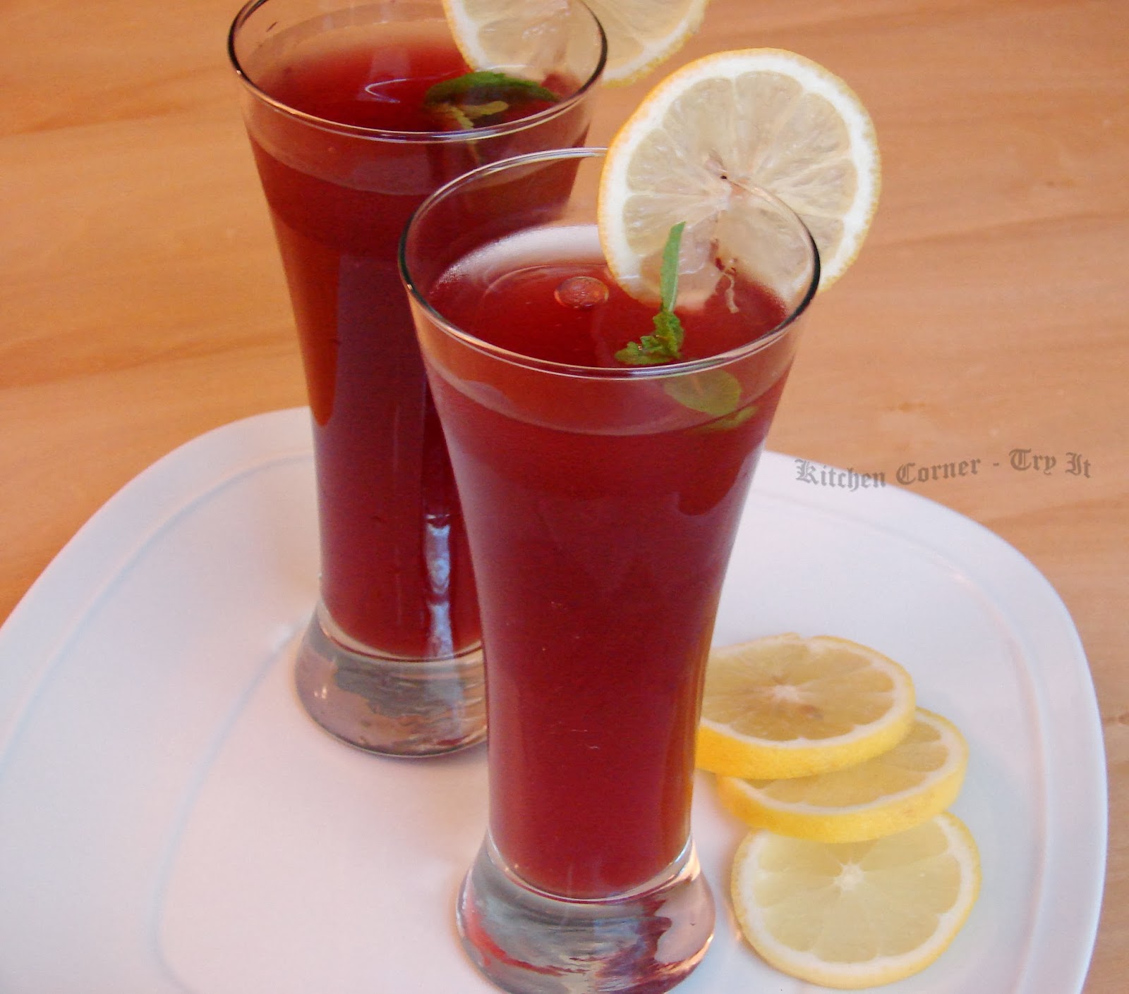 Pomegranate Lemonade
