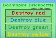 Roblox Doomspire Brickbattle Destroying Herkesi Öldürme (Kill) Hile