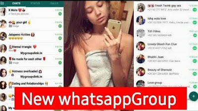 Dating and video chat whatsapp group links only join below