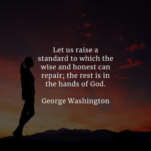 Famous quotes and sayings by George Washington