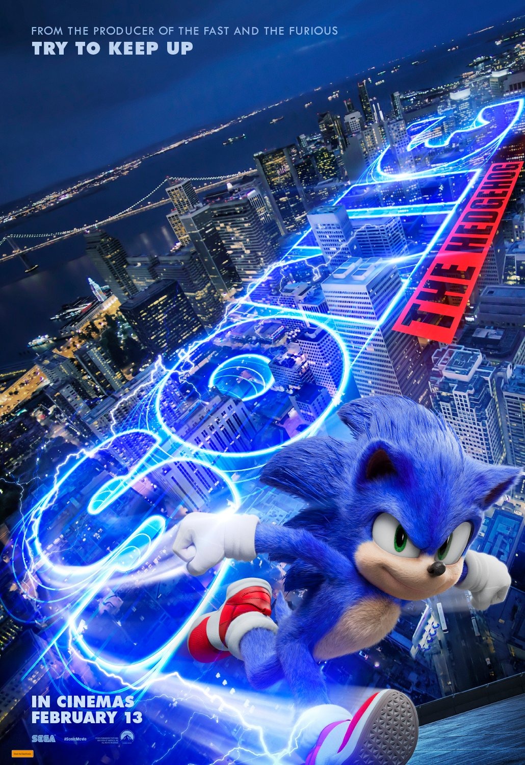 Cineworld Sheffield - Guess which speedy blue hedgehog is back!!! Sonic  speeds into Cineworld on 1st April.