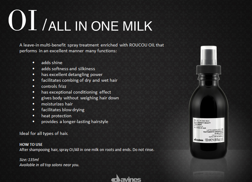 Absolute Beauty Pamper Day At Davines Oi Oil Launch Dear Kitty