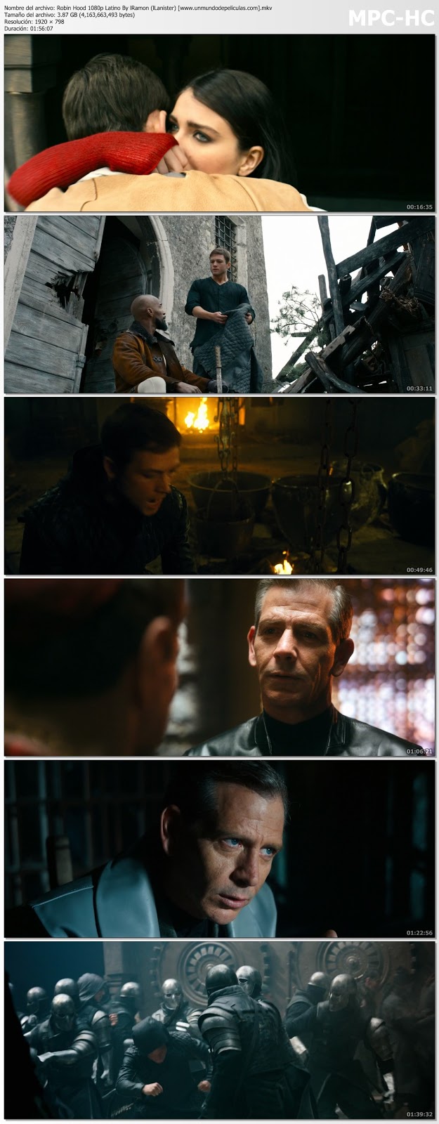 Capturas de la película.