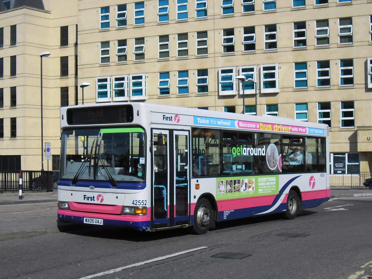 Southern England Bus Scene First in Bath
