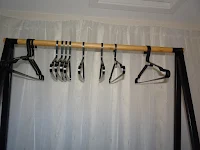 coat hanger drying system