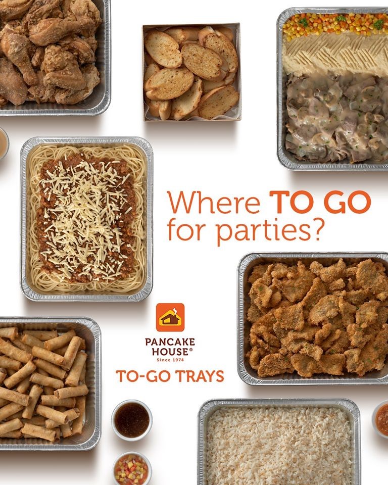 Bring a Pancake House ToGo Trays for a Fussfree Holiday Party