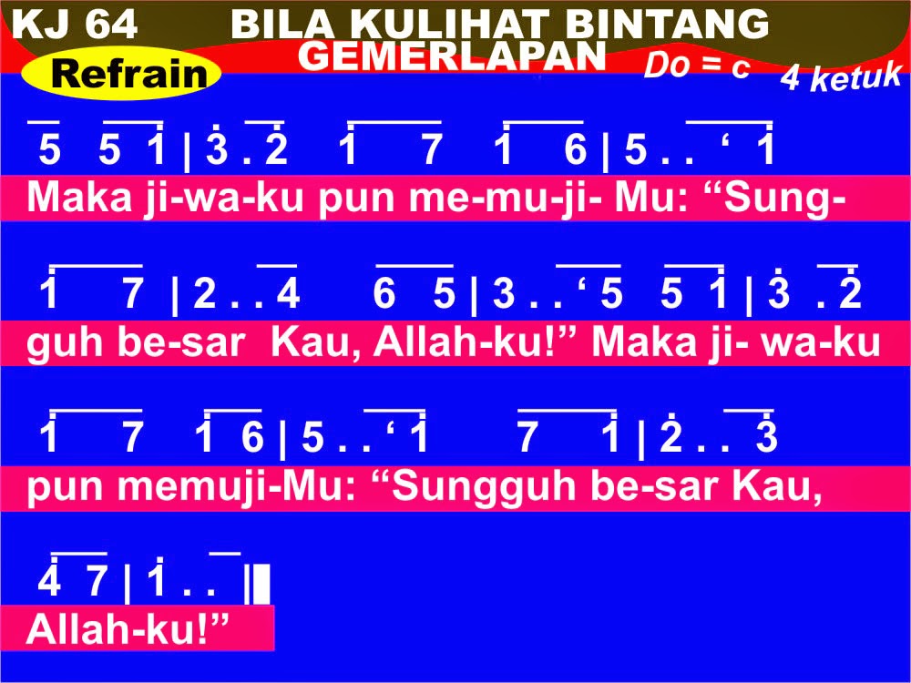 Biru bila bulan lirik berwarna Lirik dan