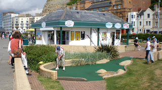 Minigolf course in Hastings Minigolf course in Hastings