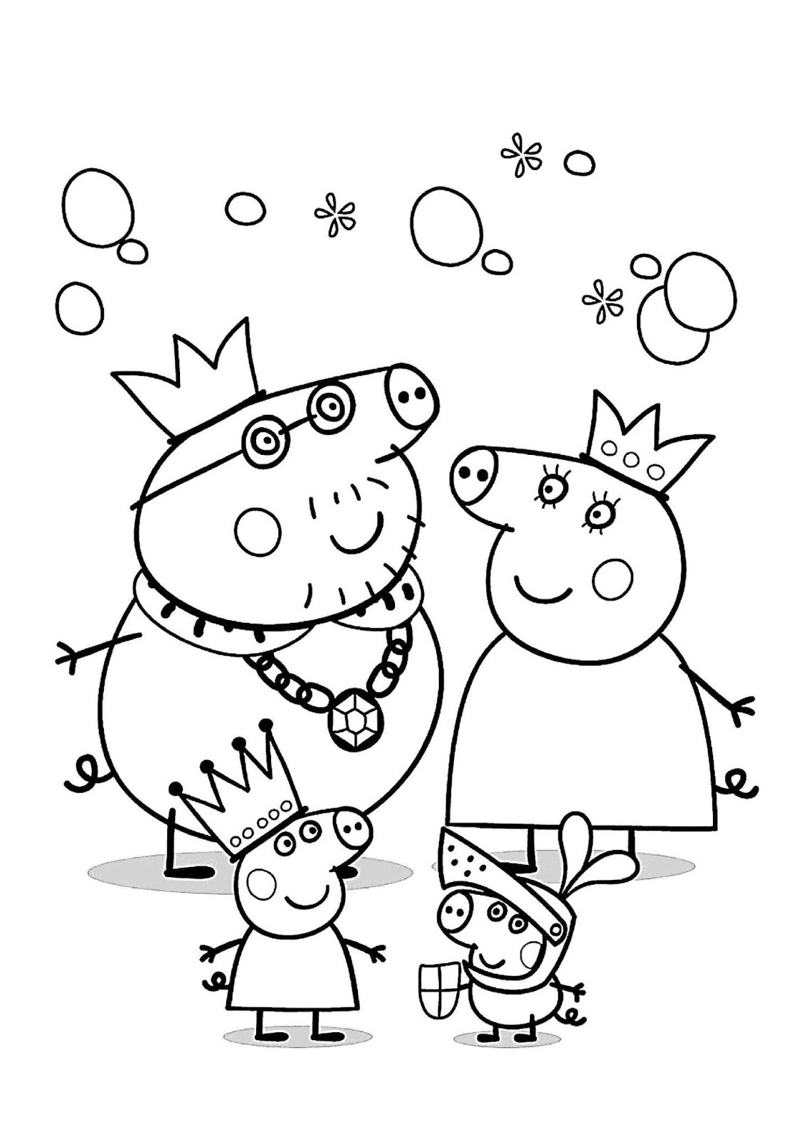 peppa pig para imprimir 68 –  – Desenhos para Colorir