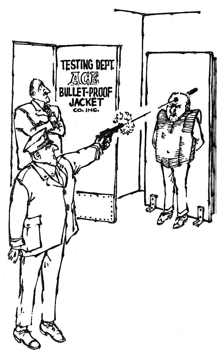 Charles Rodrigues National Lampoon Charles Rodrigues National Lampoon, a bullet-proof police vest cartoon