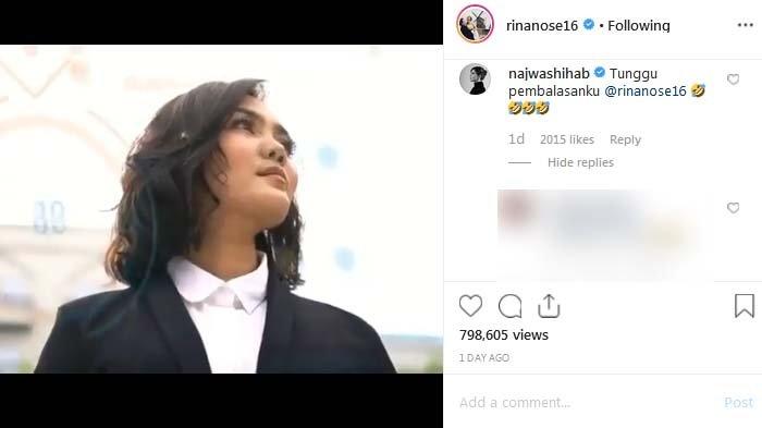 Tiru Gaya Di Mata Najwa Rina Nose Gugup Dan Gemetar Saat Didatangi Najwa Shihab Begini Endingnya Nusamerdeka