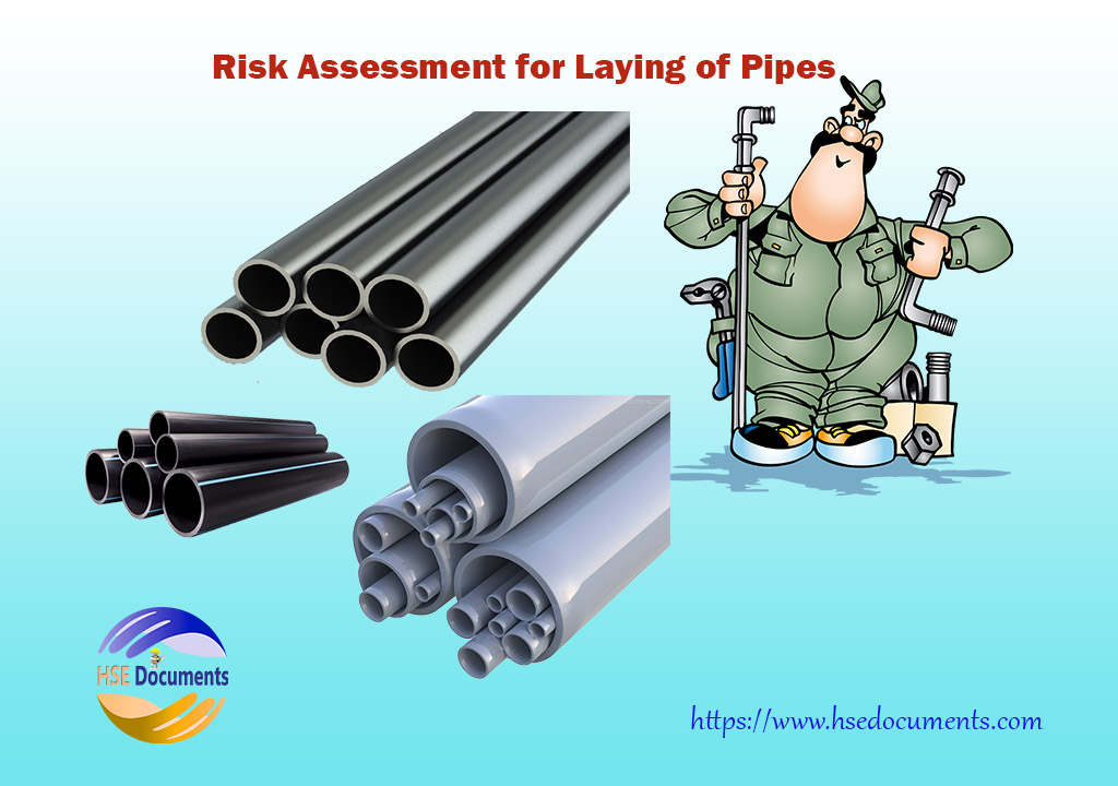 Risk Assessment for Laying of Pipes HSE Documents