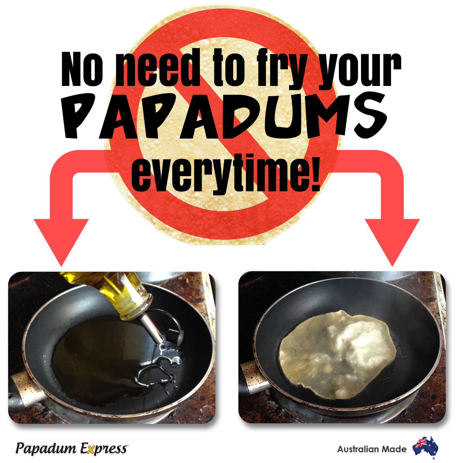 Cook 10 Papadums or Papads, in the Microwave fast in minutes! No Need