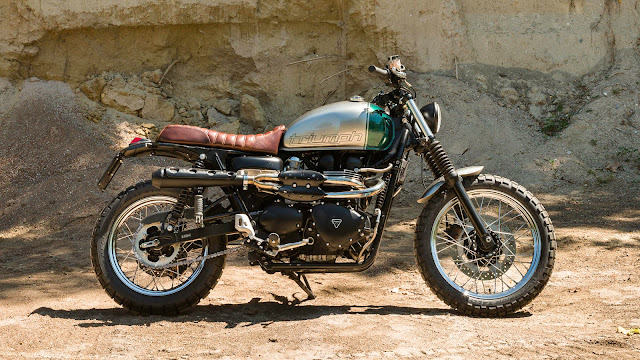 Triumph Scrambler 2014 By North East Custom