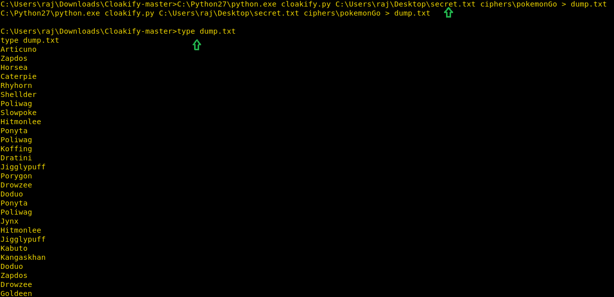 Cloakify Factory Data Exfiltration