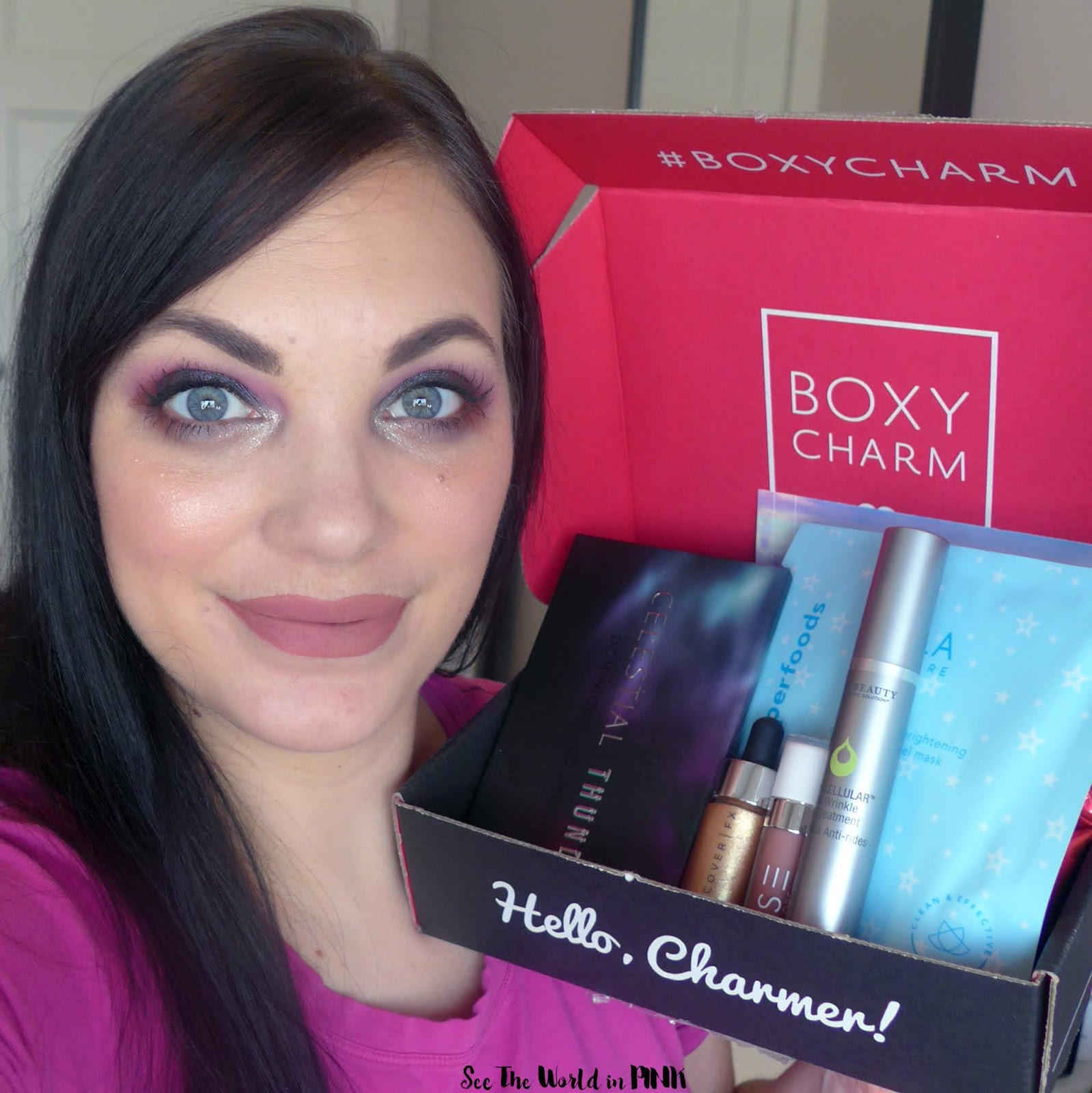November 2019 Boxycharm - Unboxing, Swatches, Review, and Full Make-up Look!