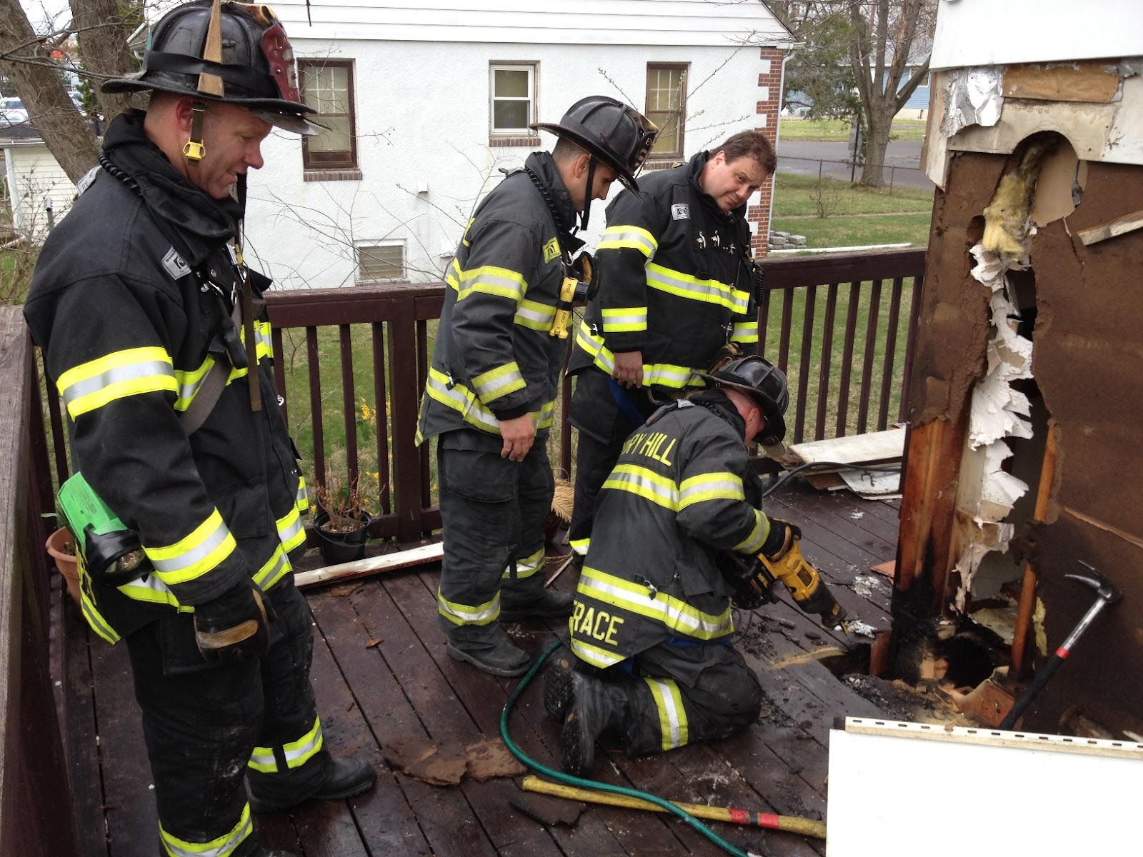 Cherry Hill Firefighters Act Quickly to Contain Possible Dwelling Fire