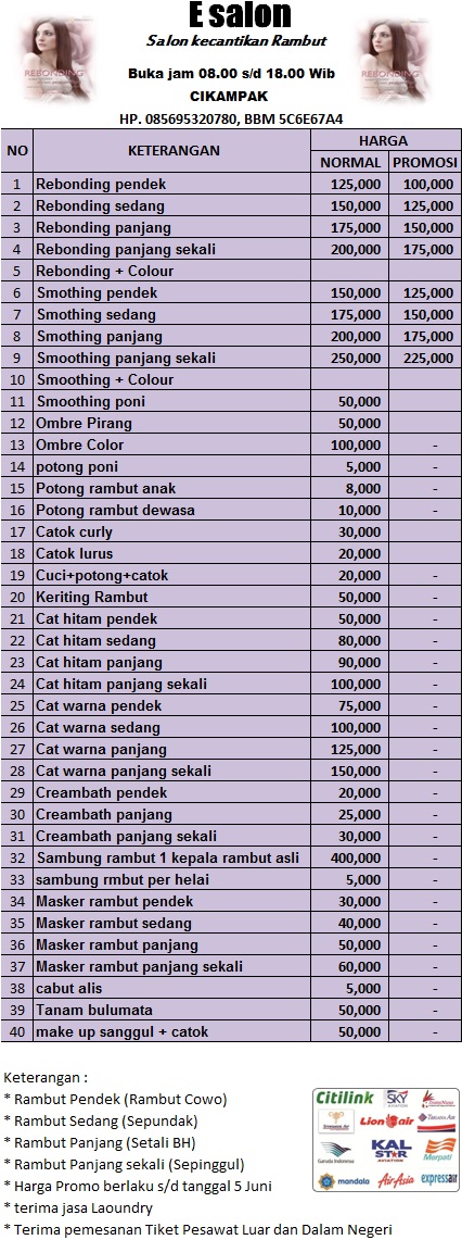 harga rebonding rambut malaysia LeticiataroCox