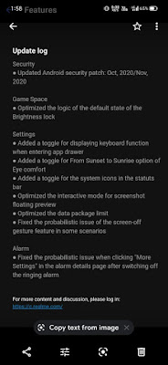 Realme X2 get new update of the month. C.14 with latest security patch.