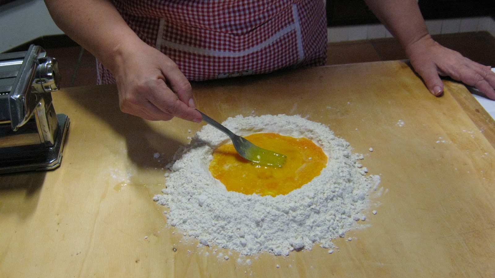 Nel mio ricettario Come fare la pasta sfoglia per Tagliatelle